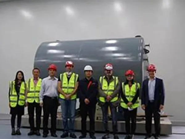 ลูกค้าจาก Sinopec Europe เข้าเยี่ยมชมและประชุมหารือ