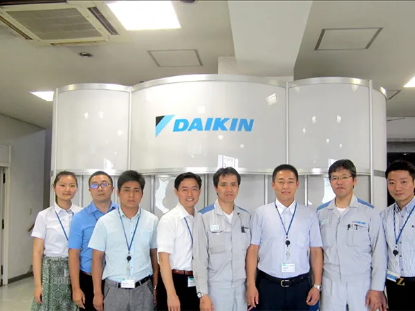 สำนักงานใหญ่ Daikin (โอซาก้า, ญี่ปุ่น) เยี่ยมชมสถานที่ของเรา